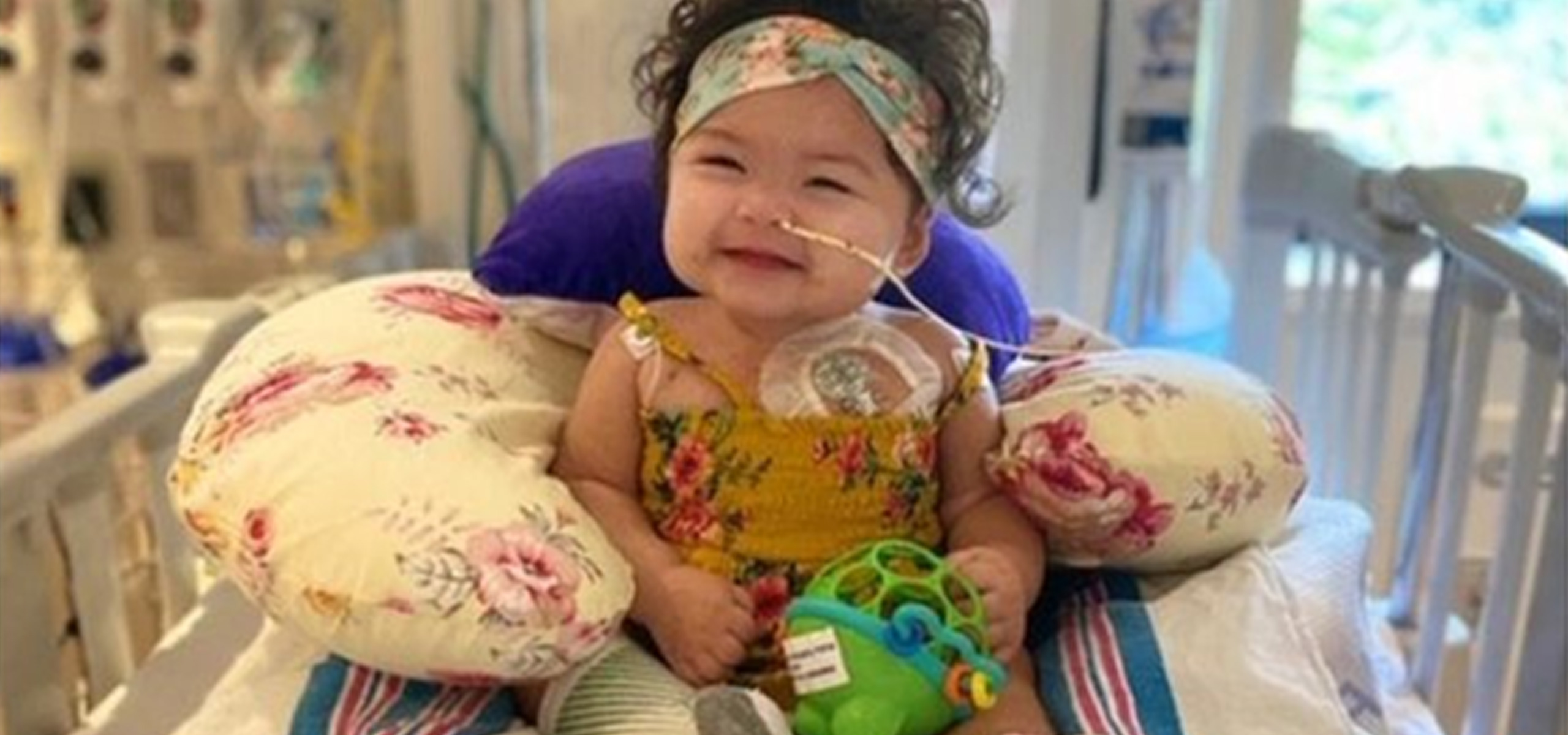 A emocionante trajetória de bebê em busca de transplante cardíaco em meio à pandemia