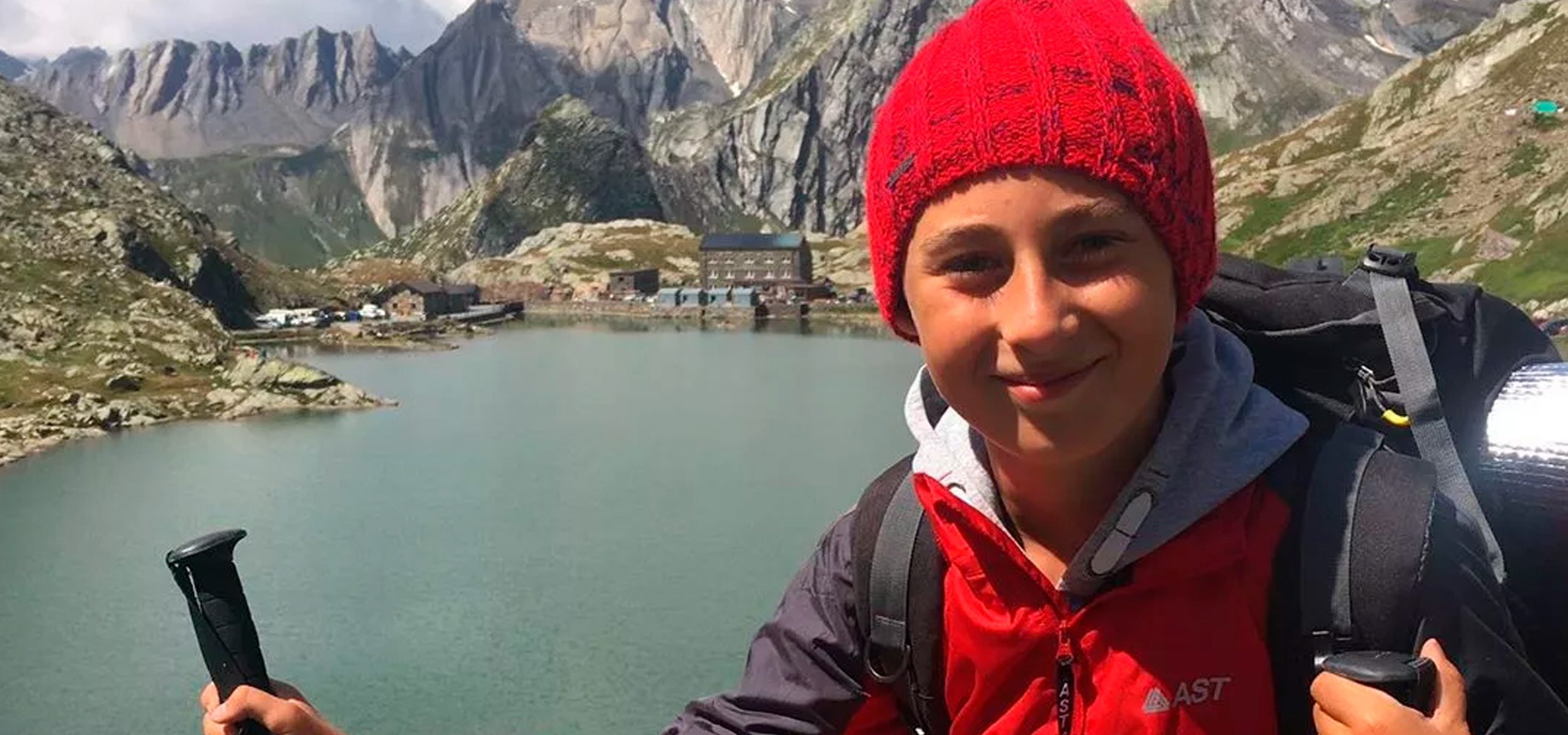 Garoto de 11 anos caminha da Itália à Inglaterra para poder abraçar sua avó