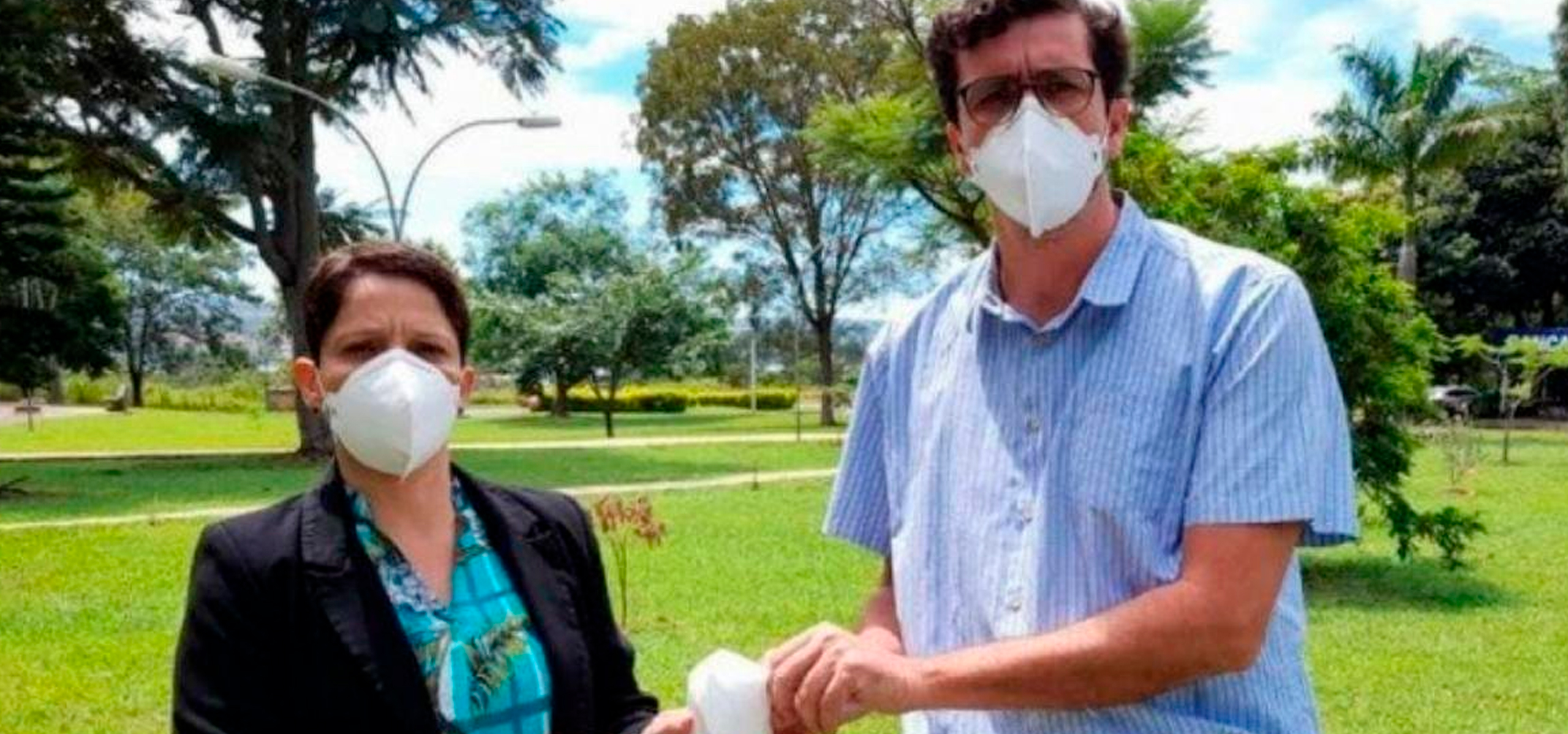 Nova máscara que inativa o vírus da Covid-19 é criada por pesquisadores brasileiros