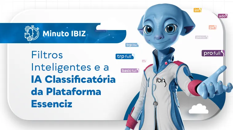Minuto IBIZ: Filtros Inteligentes e Análise de Dados com IA