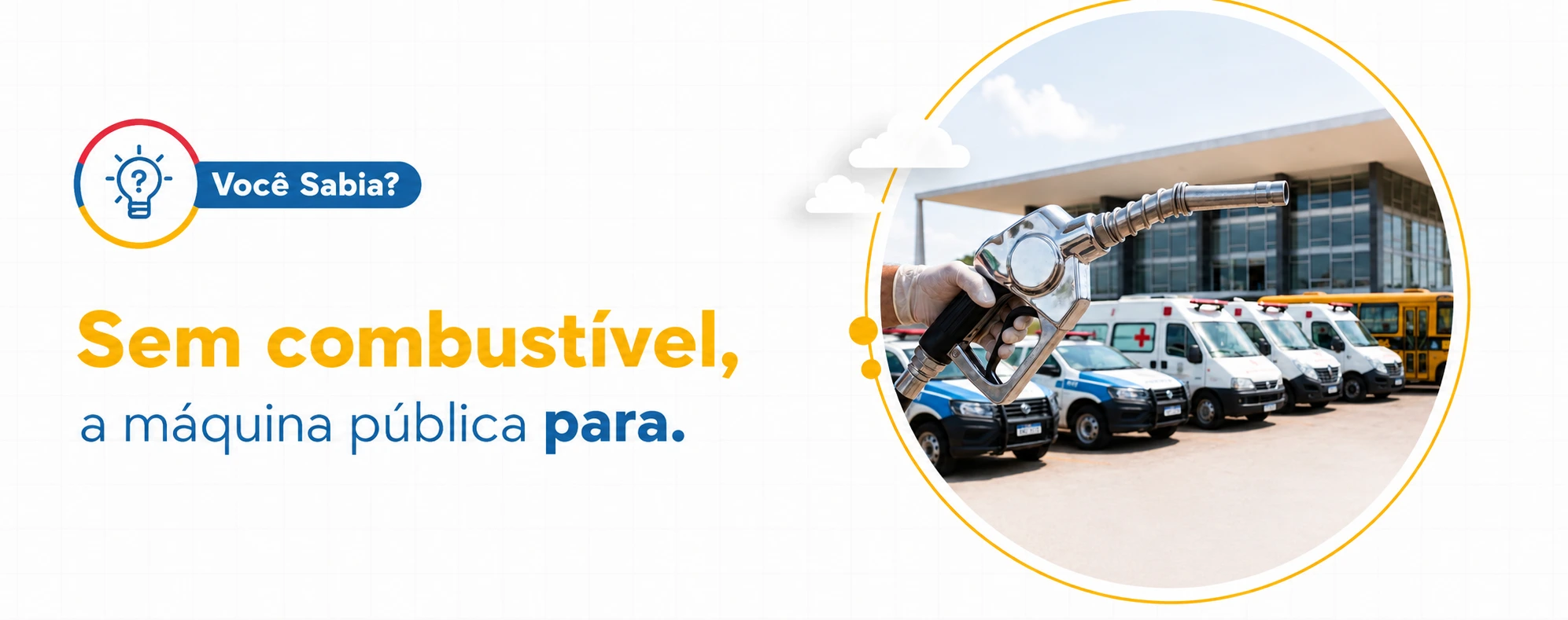 Você Sabia: Combustíveis que Movem a Máquina Pública