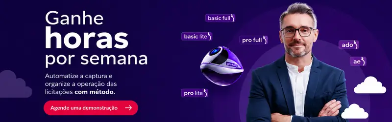 Ganhe horas por semana — automatize a captura e organize a operação das licitações