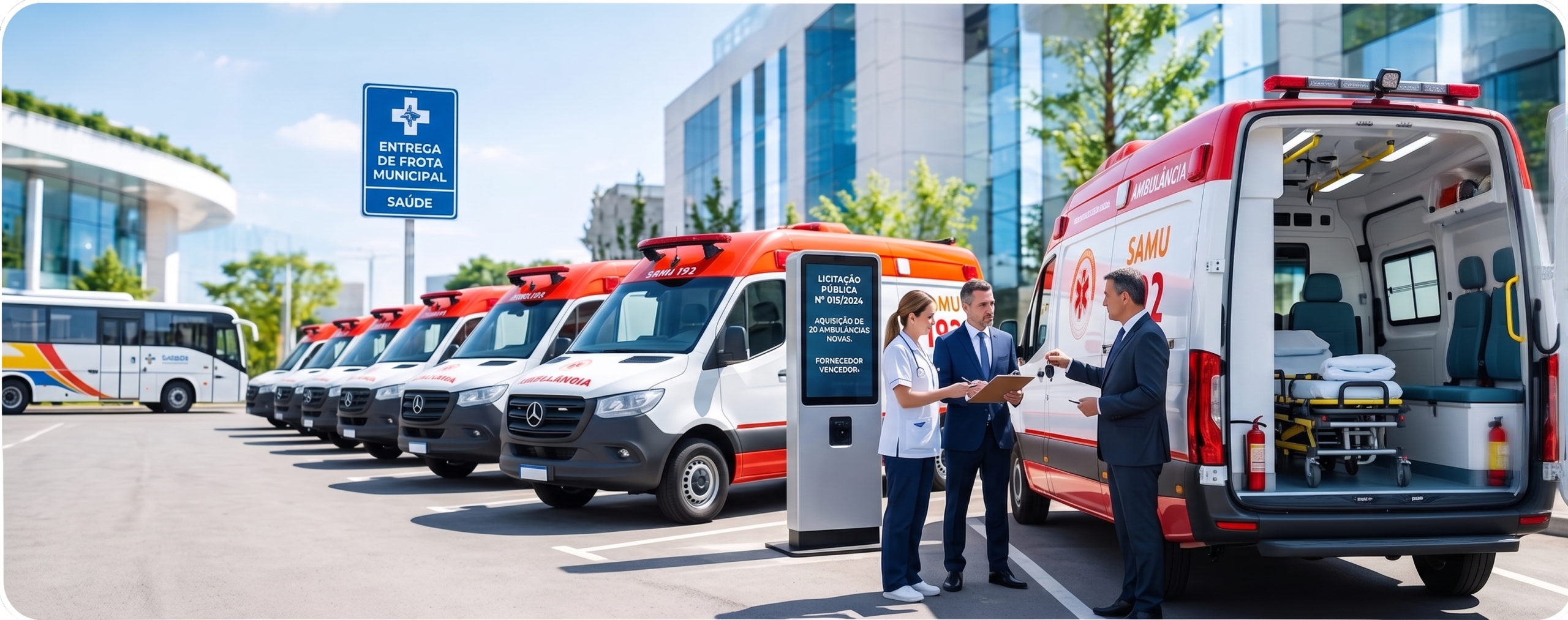 Você Sabia Que Compras do Governo Salvam Vidas? Ambulância e Outros Veículos de Resgate nas Licitações